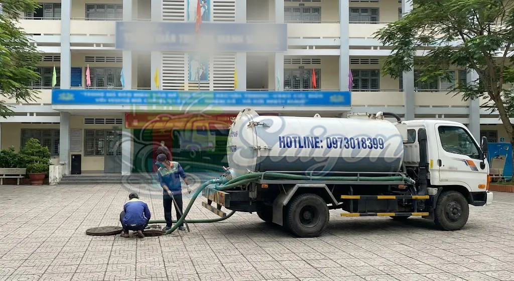 Xe hút hầm cầu Môi trường Sài Gòn phục vụ uy tín tại Quận 6