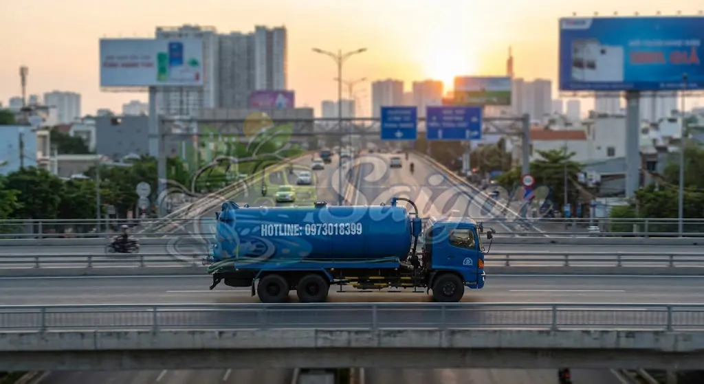 Xe hút hầm cầu Môi trường Sài Gòn cam kết uy tín