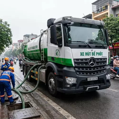 Dịch vụ hút hầm cầu TPHCM giá rẻ